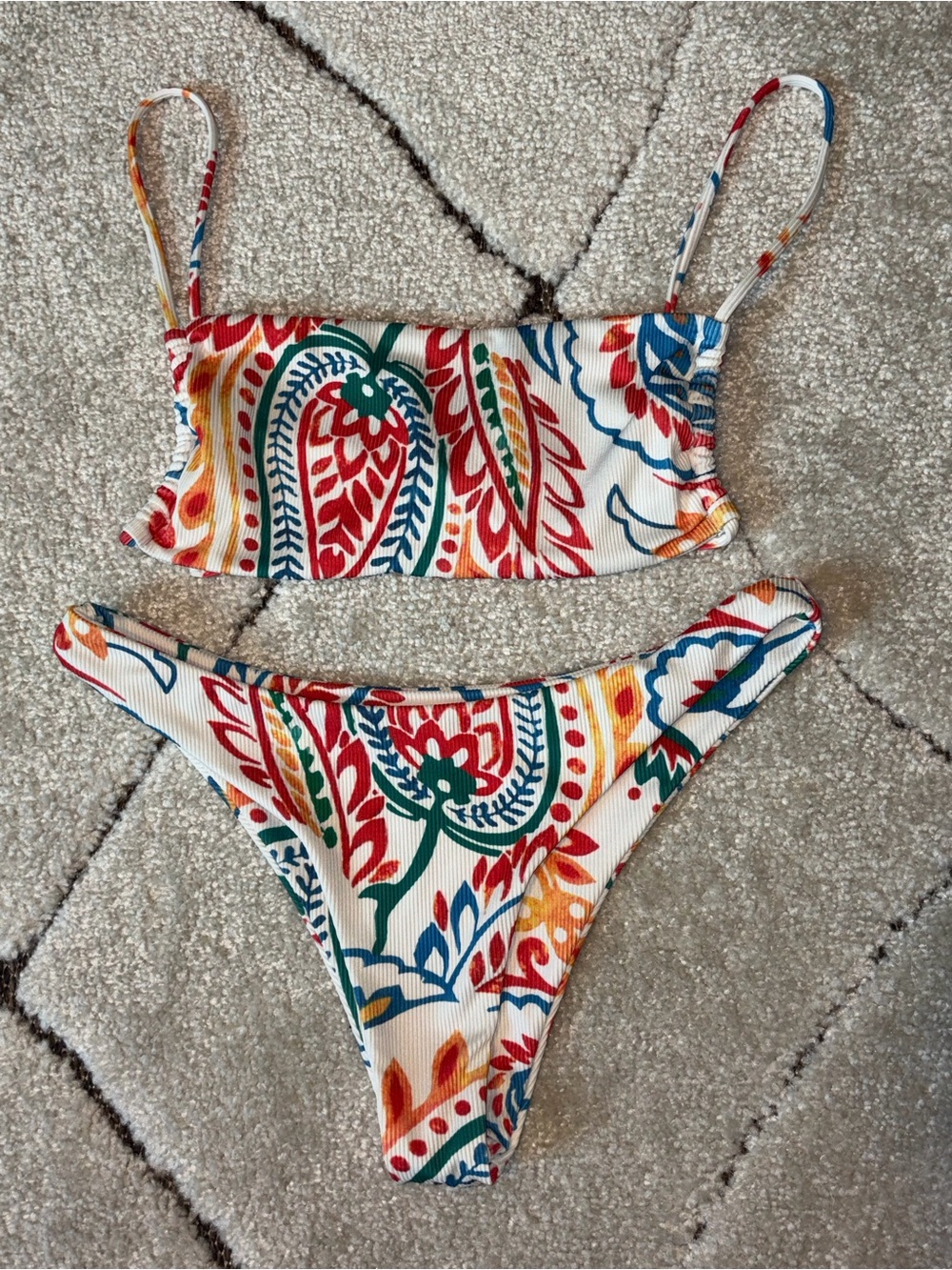 Floral Paisley Bikini